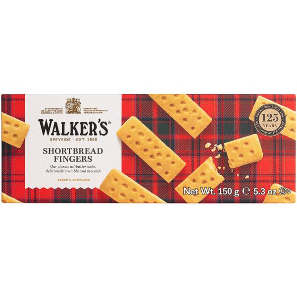 Walkers Shortbread Fingers, 150 g