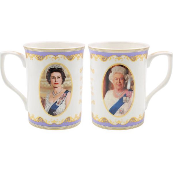 Becher Queen Elizabeth II