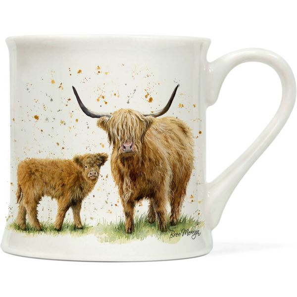 Becher Highland Rind mit Kalb Happy Highland, Bree Merryn